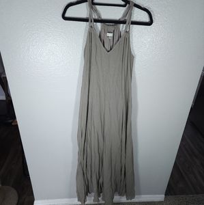 Garnet Hill Cotton Gauze Maxi Dress Size PS